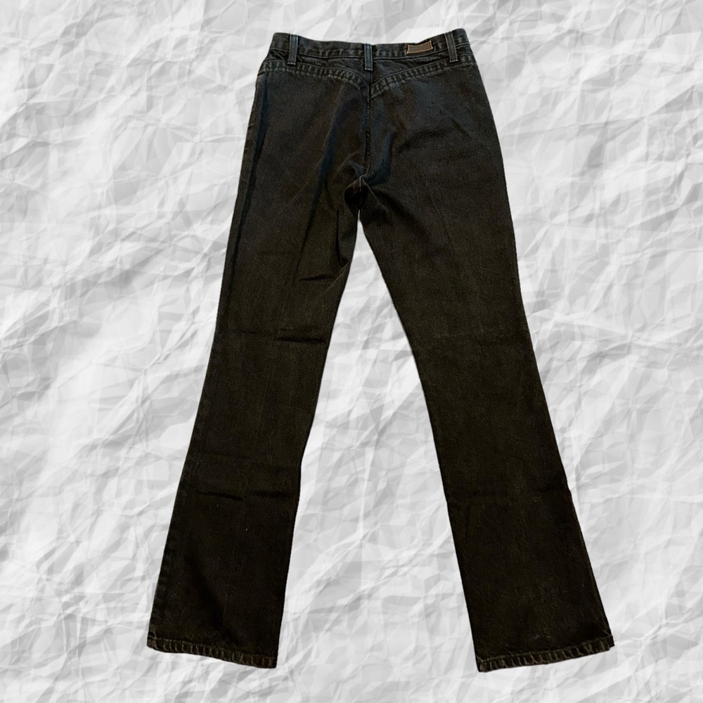 Vintage Rockies Rocky Mountain High Waisted Black Jeans‎ Bareback Size 8(29X32)